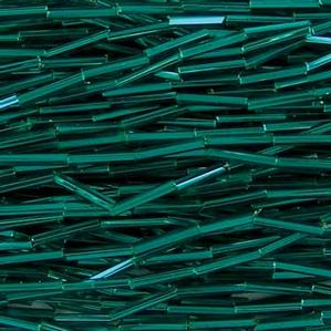 G2#5-258 Teal Silverlined Bugles